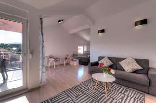 Апартаменты Apartments Delfin Тиват Апартаменты с 1 спальней-67